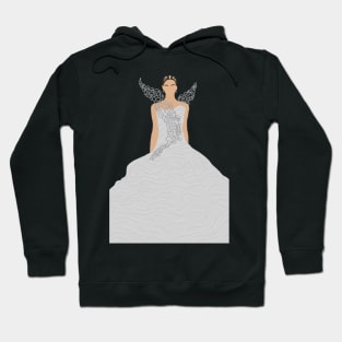 Katniss Everdeen: CF Wedding Dress! Sticker Hoodie